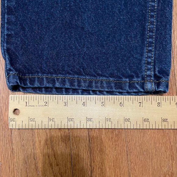 Levi's 505 Men's Blue Jeans Size W38 L29 Pockets - Picture 5 of 15